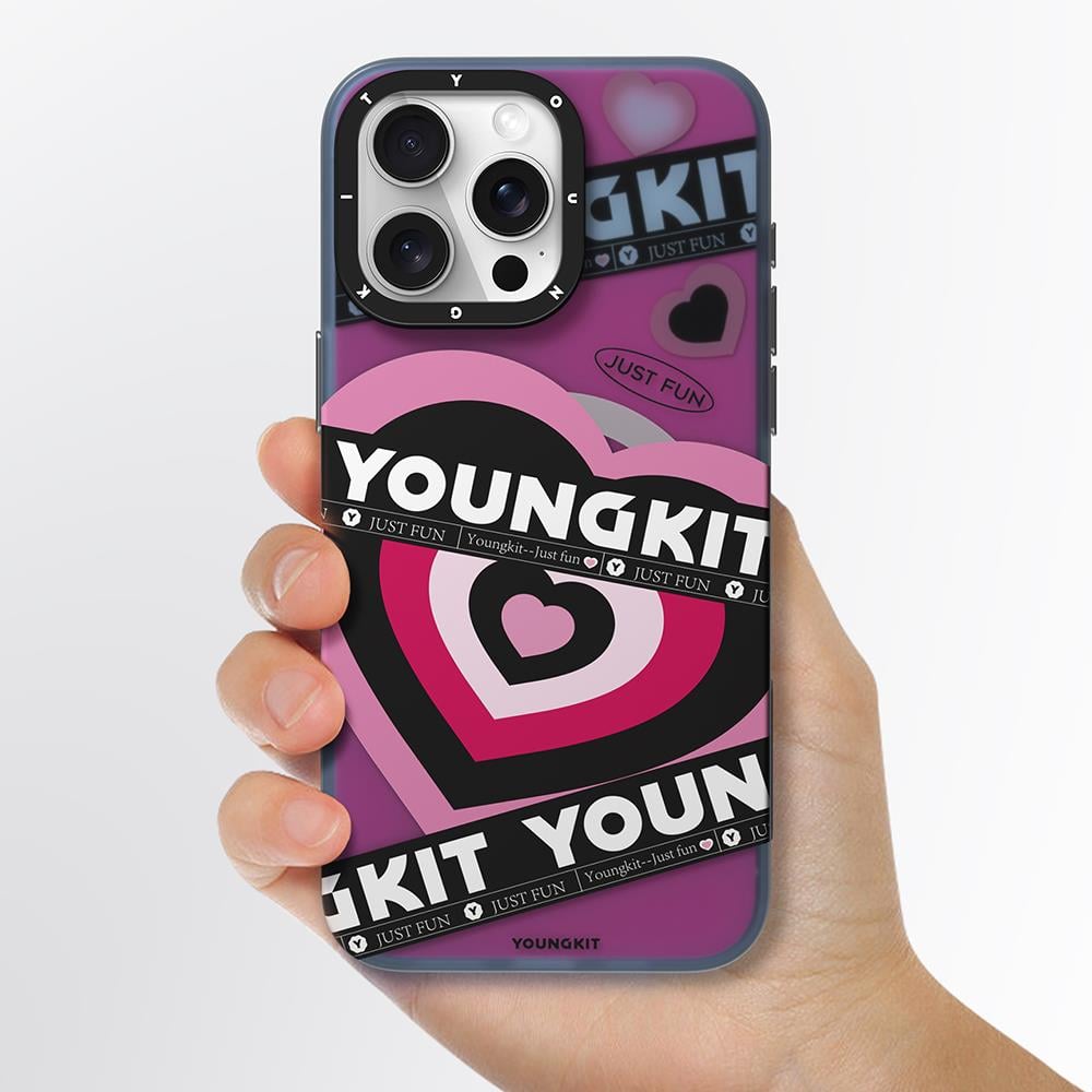 Apple iPhone 15 Pro Kılıf M-safe Şarj Özellikli Çift IMD Baskılı Lisanslı Switcheasy Artist-M Fleur Kapak