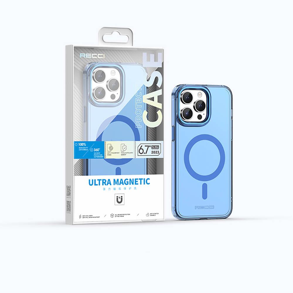 Apple iPhone 15 Pro Max Kılıf M-safe Şarj Özellikli Casebang Body Frame Kapak