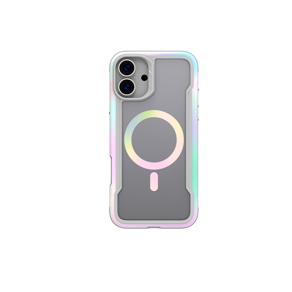 Apple iPhone 16 Kılıf M-safe Şarj Özellikli Airbagli Raptic Shield 2.0 Serisi Şeffaf Arka Yüzey Kapak