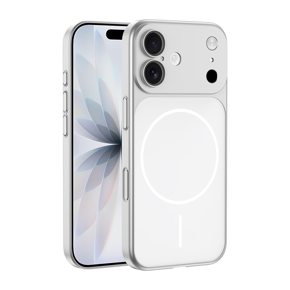 Apple iPhone 16 Kılıf Zore M-Safe Şarj Özellikli Kamera Korumalı Spark Kapak