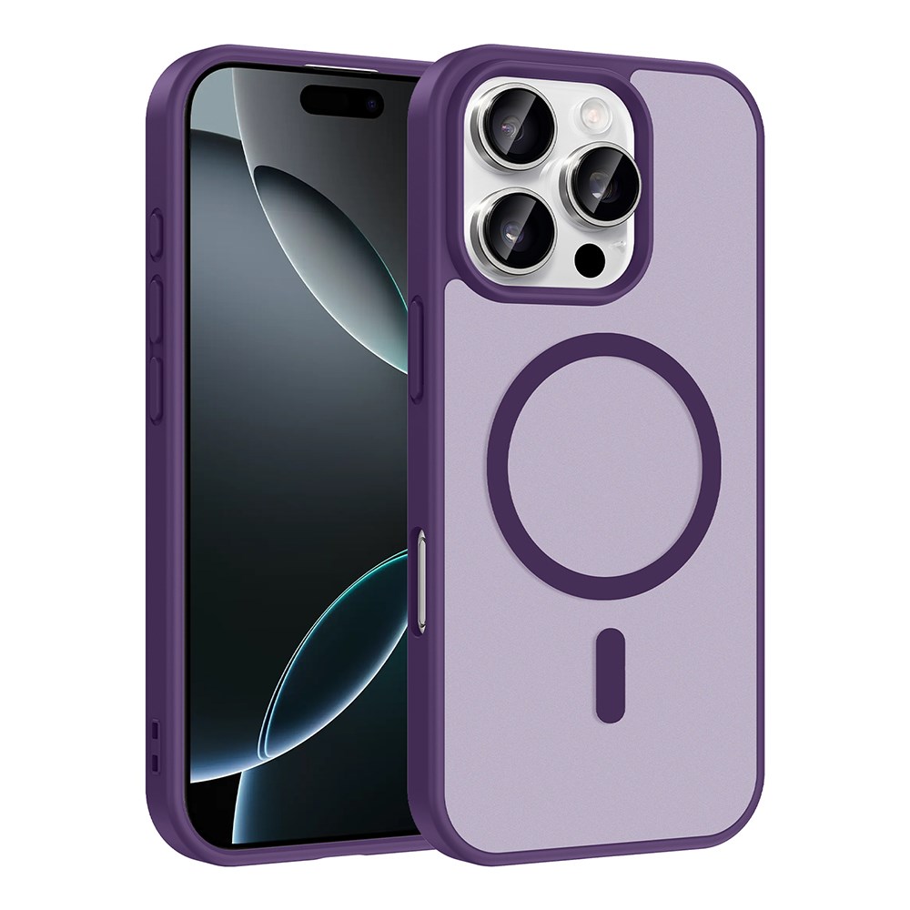 Apple iPhone 16 Pro Kılıf M-safe Şarj Özellikli Zore Babet Kapak