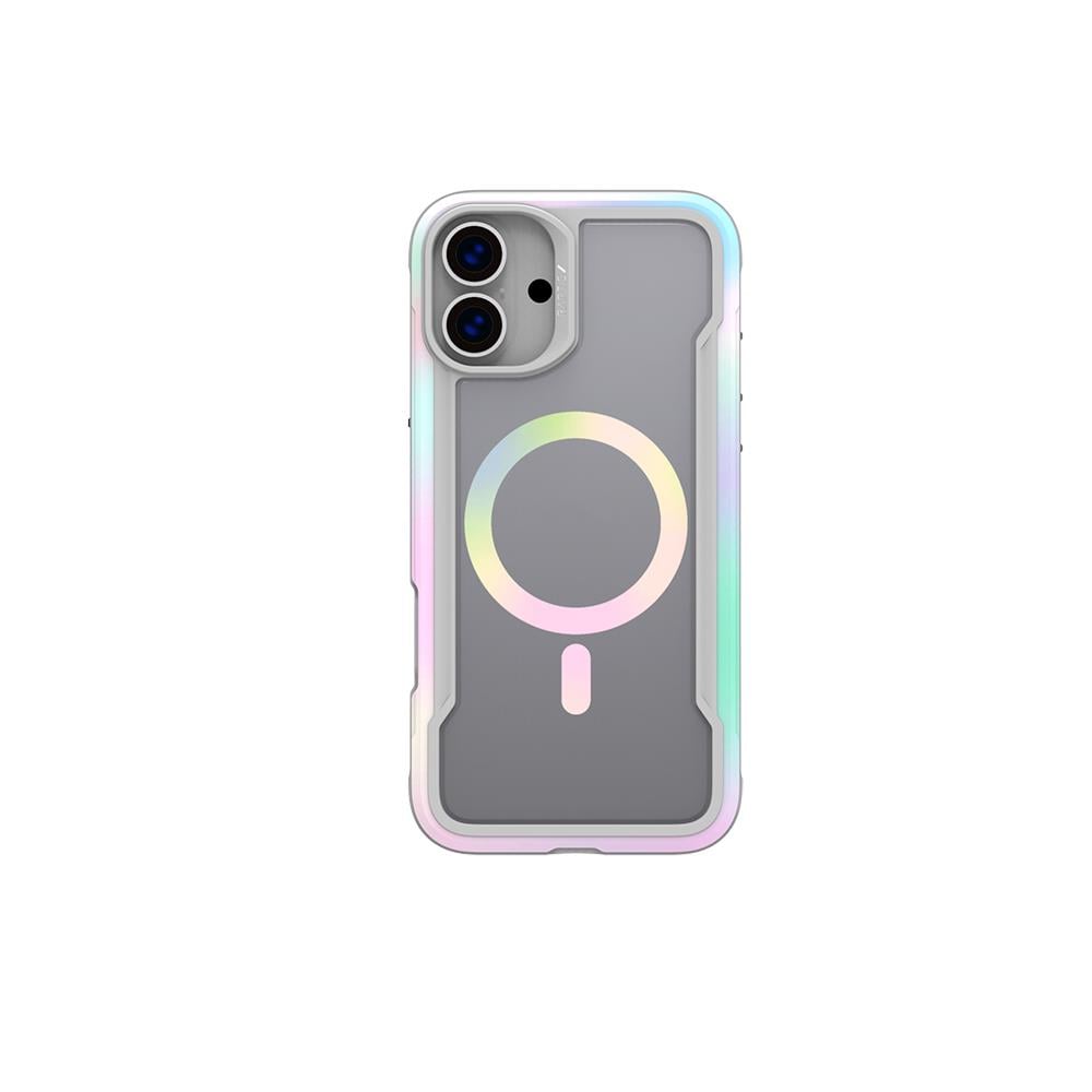 Apple iPhone 16 Pro Kılıf M-safe Şarj Özellikli Airbagli Raptic Shield 2.0 Serisi Şeffaf Arka Yüzey Kapak