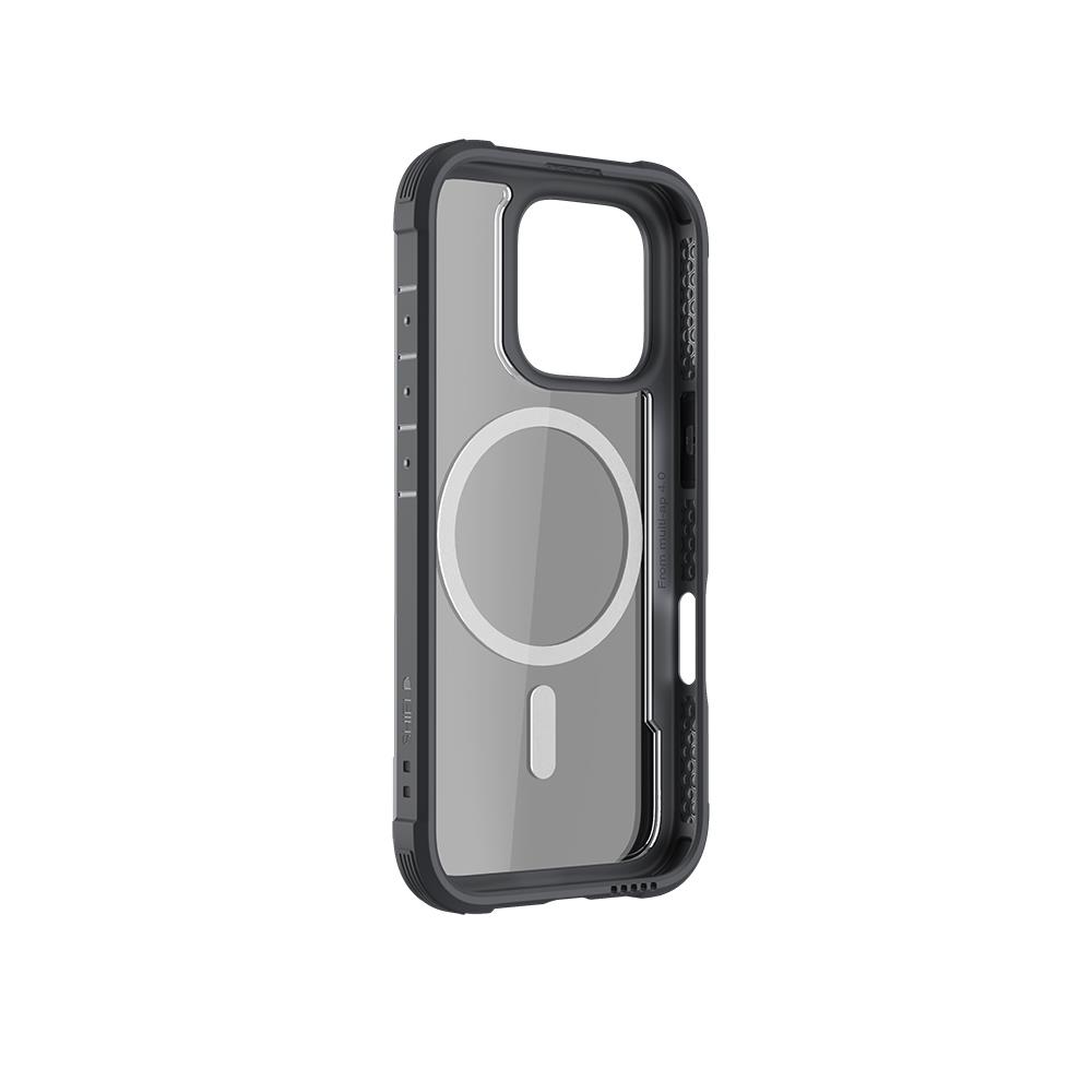 Apple iPhone 16 Pro Kılıf M-safe Şarj Özellikli Parmak İzi Bırakmayan Wiwu FGG-202 Armor Ultra Serisi Kapak