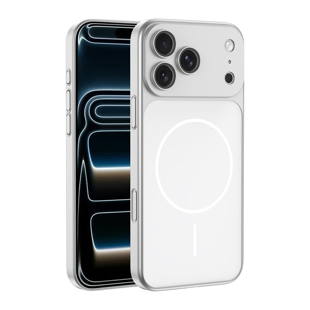 Apple iPhone 16 Pro Kılıf Zore M-Safe Şarj Özellikli Kamera Korumalı Spark Kapak