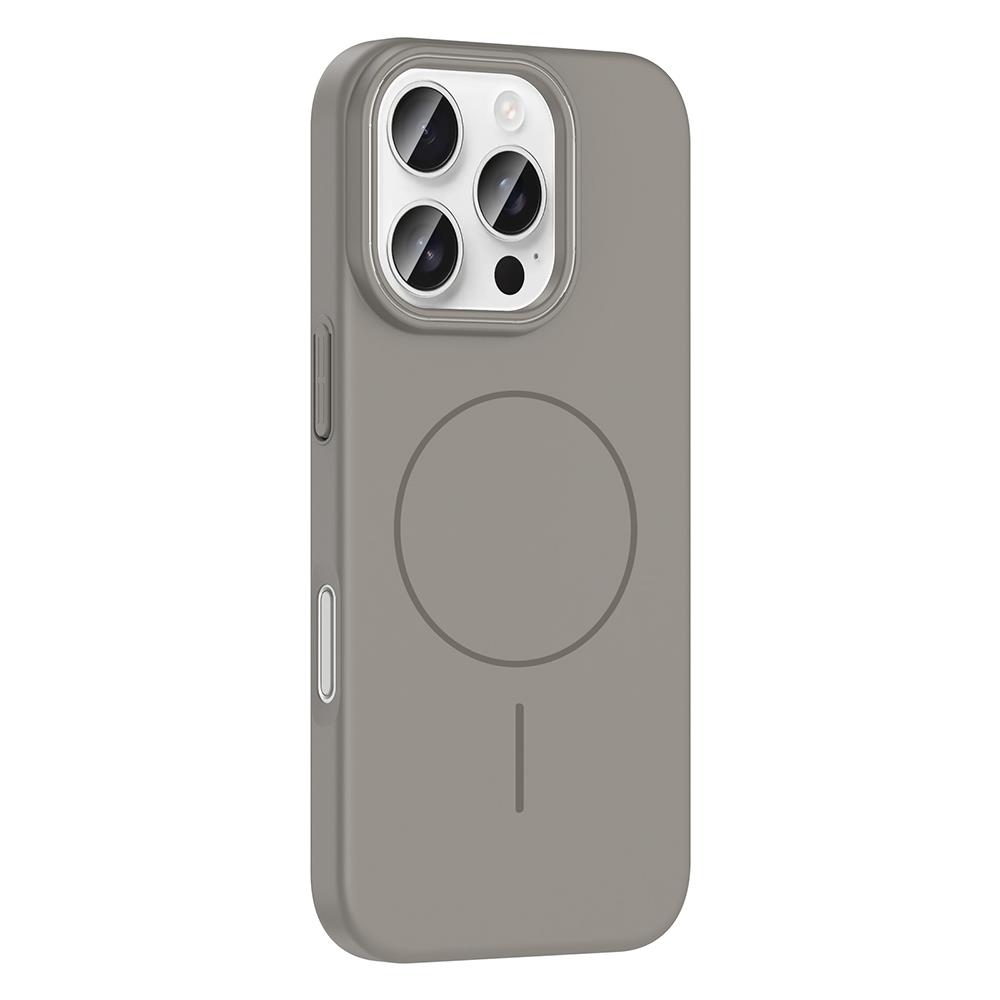 Apple iPhone 16 Pro Max Kılıf M-safe Şarj Özellikli Holografik Şeffaf Arka Yüzey Coehl Willow Kapak