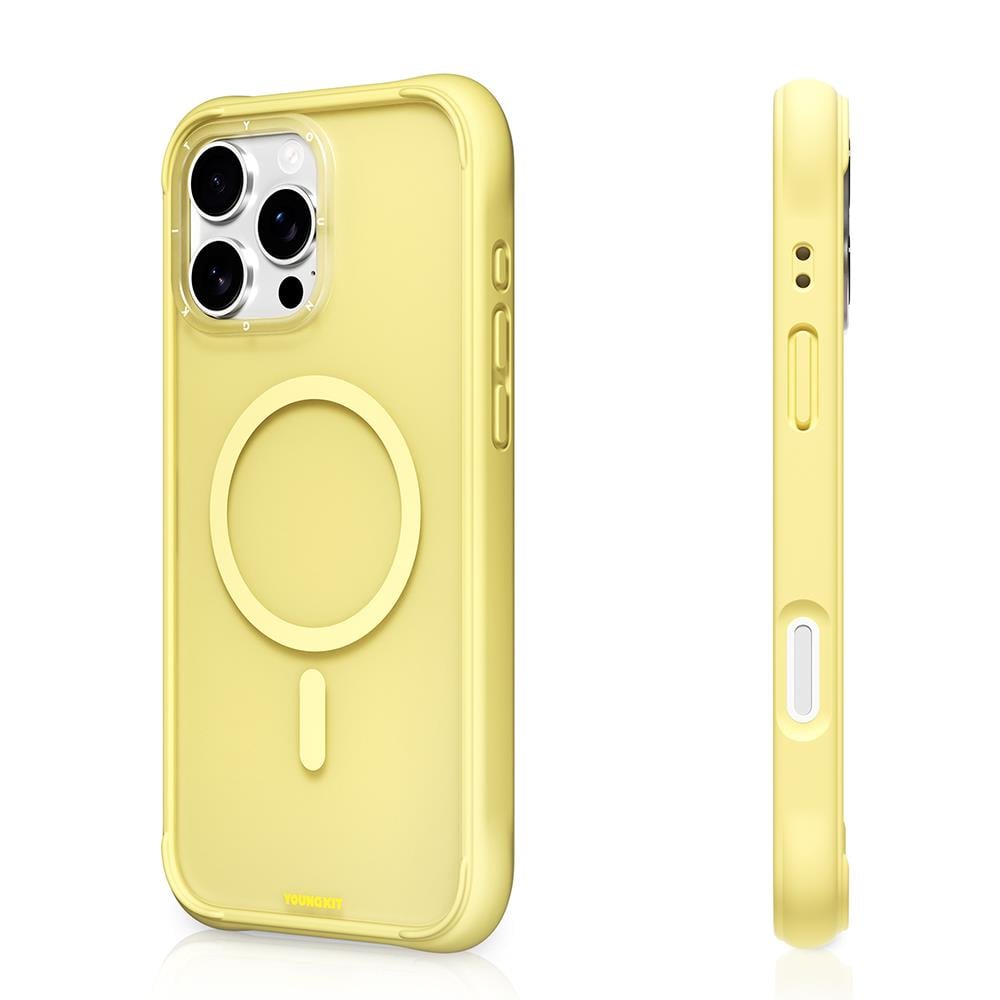 Apple iPhone 16 Pro Max Kılıf M-safe Şarj Özellikli Raptic Aramid Skin Bionic Serisi Kapak