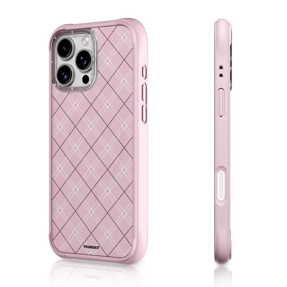 Apple iPhone 16 Pro Max Kılıf M-safe Şarj Özellikli Airbagli Raptic Shield 2.0 Serisi Şeffaf Arka Yüzey Kapak