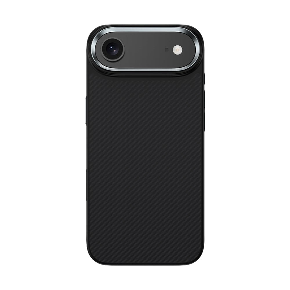Apple iPhone 17 Air Kılıf Karbon Fiber M-safe Şarj Özellikli Benks Hybrid ArmorPro 600D Kevlar Kapak
