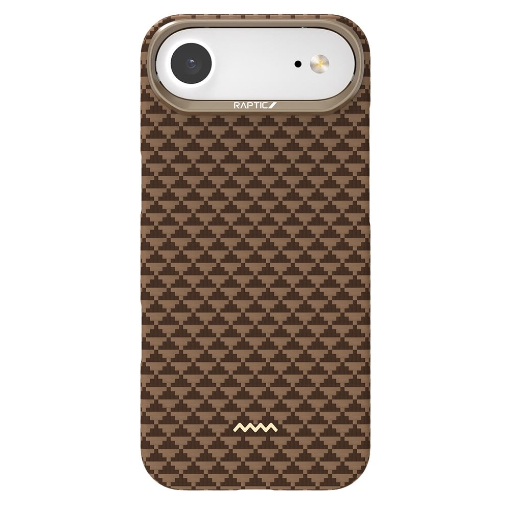 Apple iPhone 17 Air Kılıf M-safe Şarj Özellikli Raptic Aramid Skin Origin Serisi Kapak