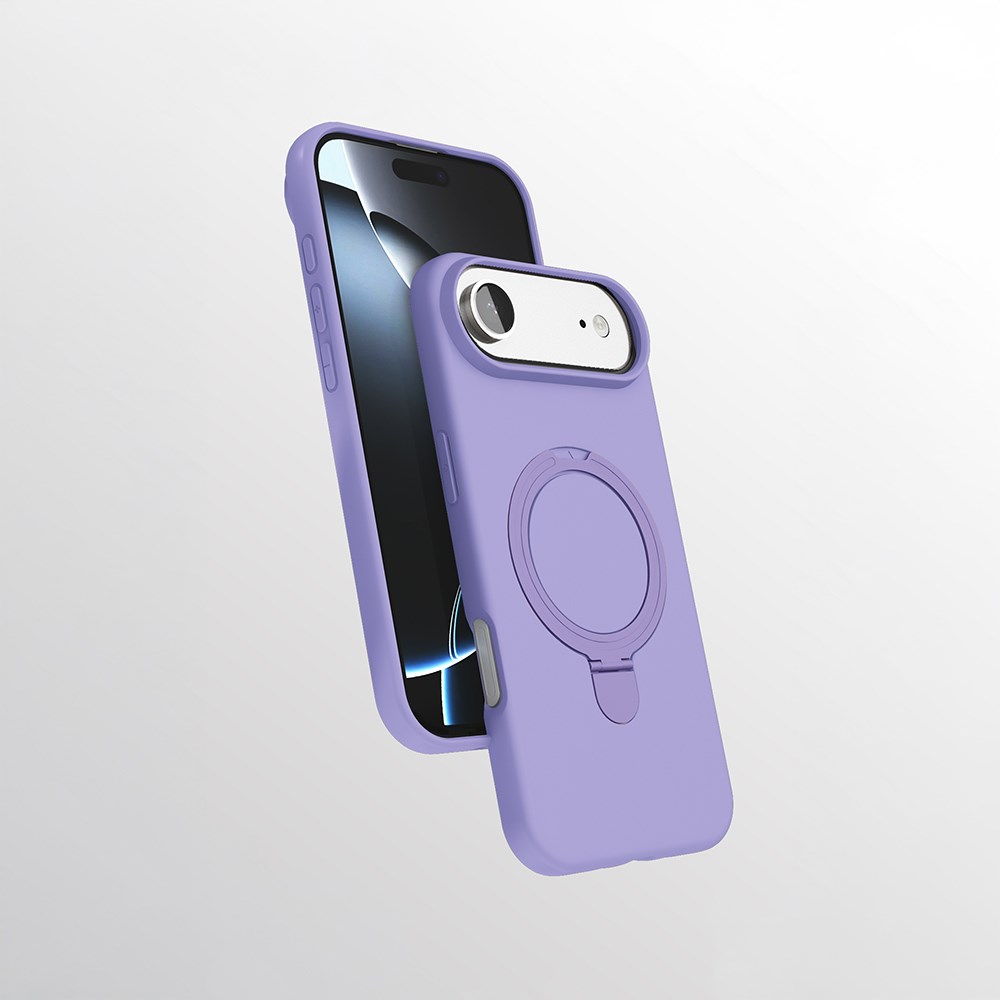 Apple iPhone 17 Air Kılıf M-safe Şarj Özellikli Standlı Zore Samara Kapak