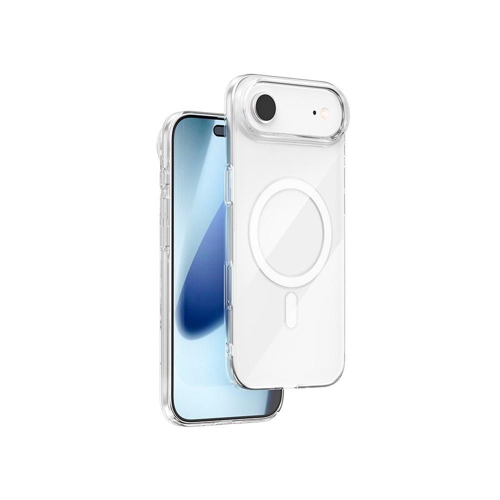 Apple iPhone 17 Air Kılıf M-safe Şarj Özellikli Wiwu YXK-207 Invisible Pro Sert PC Kapak