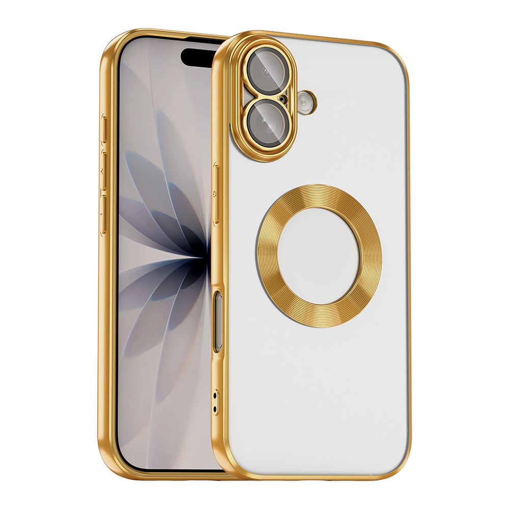 Apple iPhone 17 Kılıf Kamera Korumalı Logo Gösteren Zore Omega Kapak