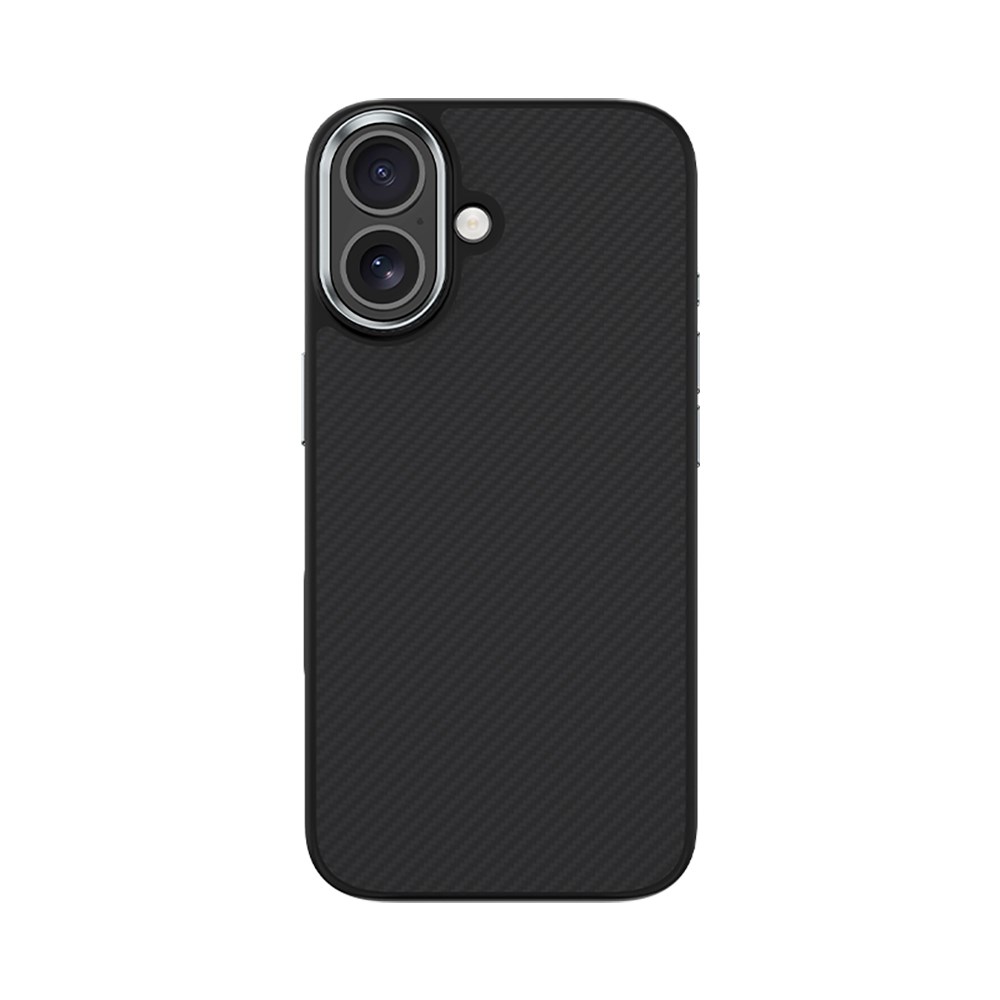 Apple iPhone 17 Kılıf Karbon Fiber M-safe Şarj Özellikli Benks Hybrid ArmorPro 600D Kevlar Kapak