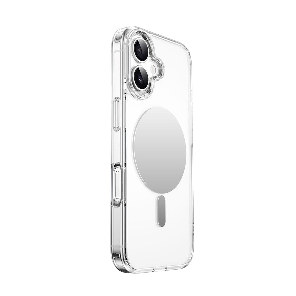 Apple iPhone 17 Kılıf M-safe Şarj Özellikli Wiwu MCC-701 Aynalı Pro Serisi Sert PC Kapak