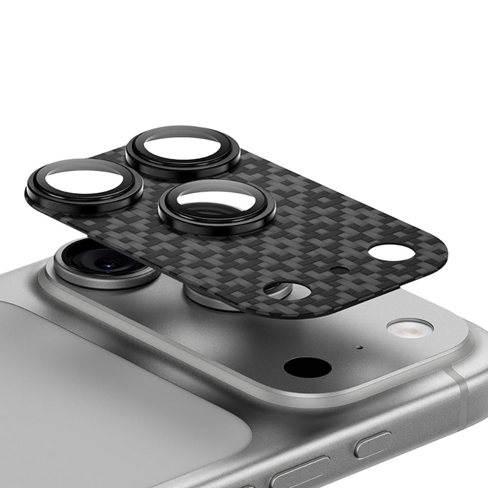 Apple iPhone 17 Pro Benks ArmorWarrior ArmorGrid Serisi Kevlar Kamera Lens Koruyucu