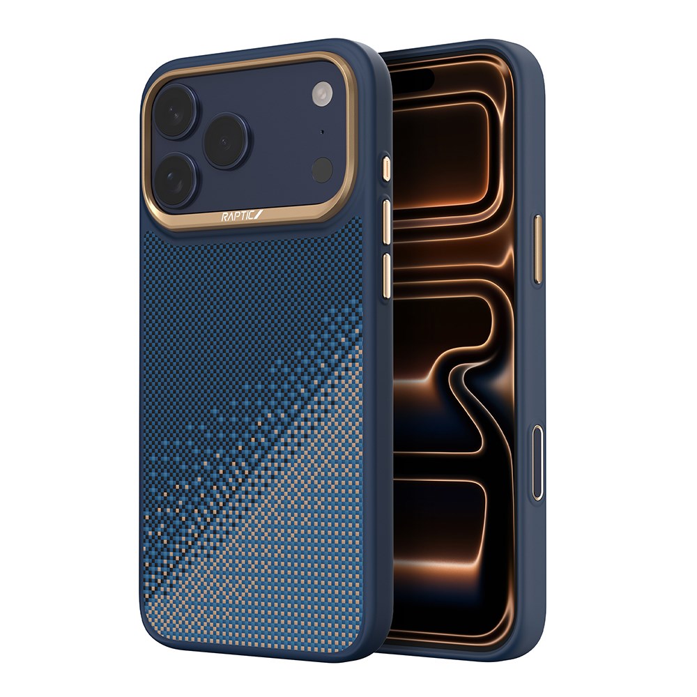 Apple iPhone 17 Pro Kılıf M-safe Şarj Özellikli Raptic Aramid Dual Serenity Serisi Kapak