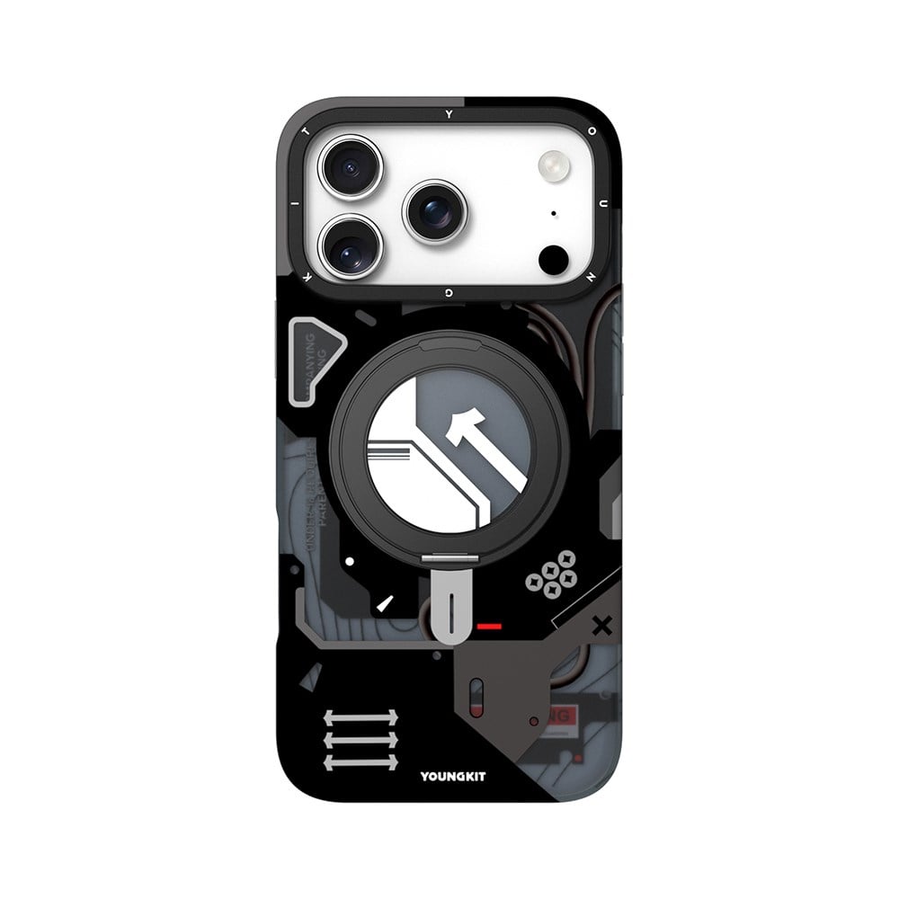 Apple iPhone 17 Pro Kılıf M-safe Şarj Özellikli Youngkit Starship Serisi Kapak