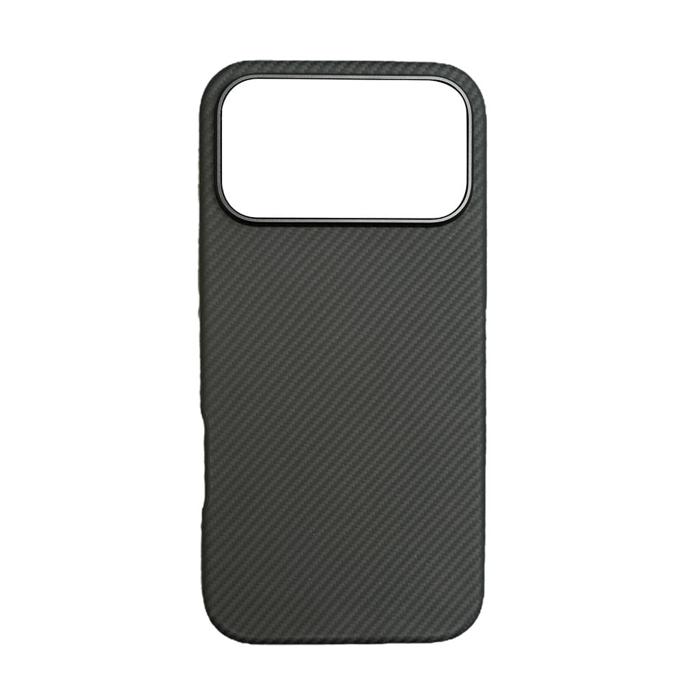 Apple iPhone 17 Pro Kılıf M-safe Şarj Özellikli Mohseven 600D Aramid Fiber Kapak