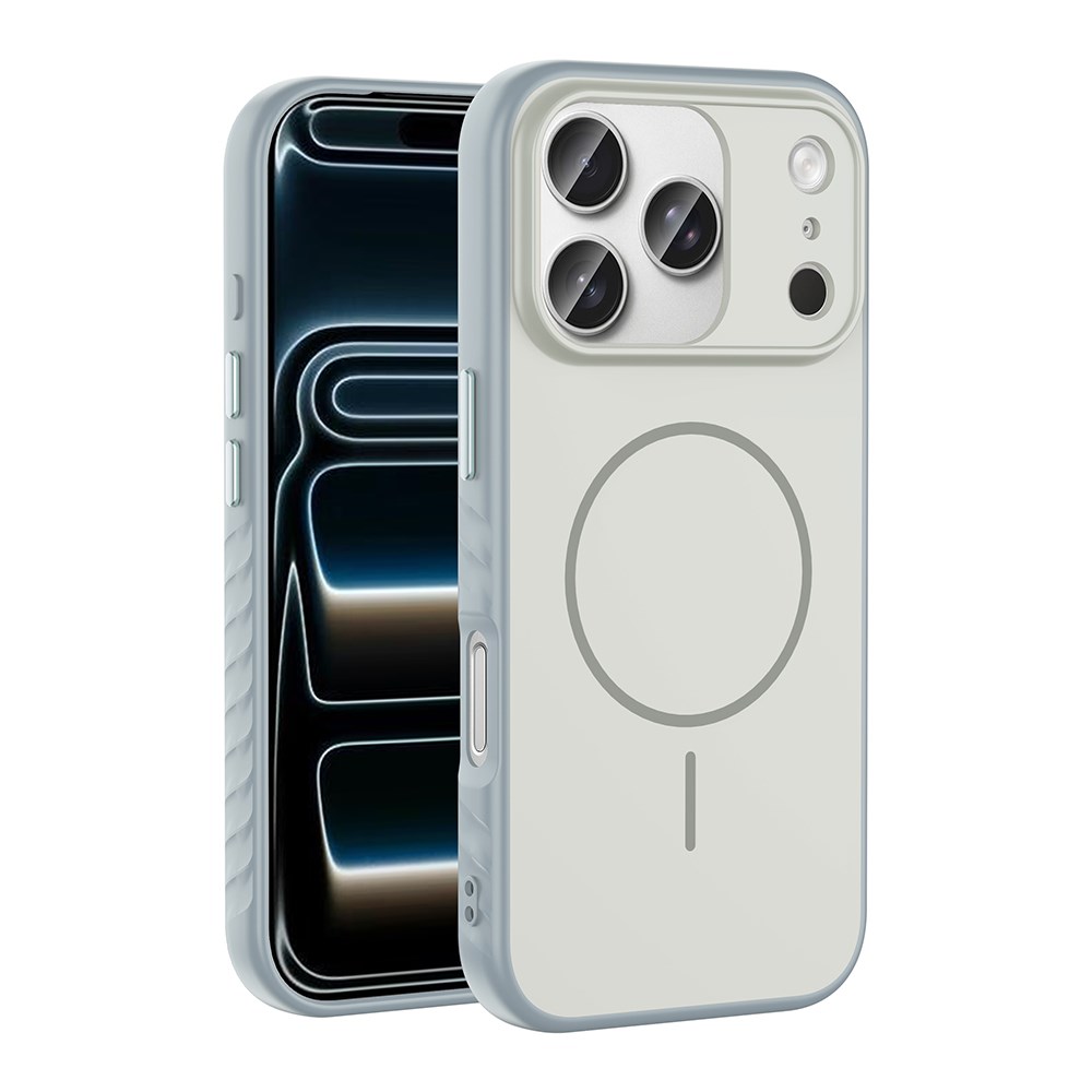 Apple iPhone 17 Pro Kılıf M-safe Şarj Özellikli Zore Tea Kapak