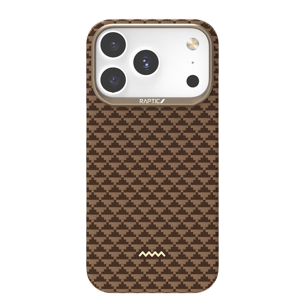 Apple iPhone 17 Pro Max Kılıf M-safe Şarj Özellikli Raptic Aramid Skin Origin Serisi Kapak