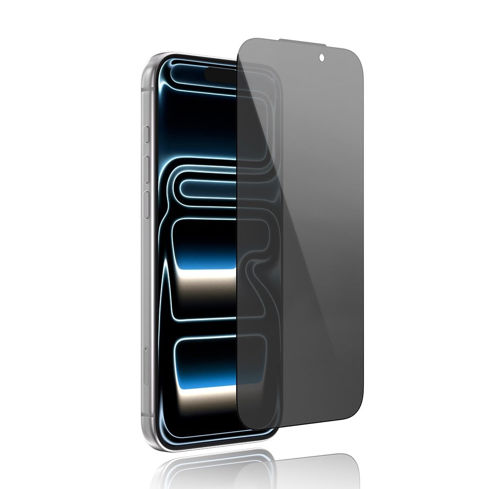 Apple iPhone 17 Pro Youngkit 2.5D Parmak İzi Bırakmayan 0.33mm Privacy Temperli Cam Ekran Koruyucu