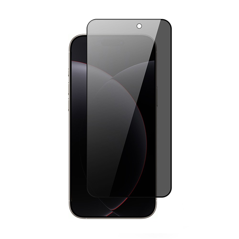 Apple iPhone 17 Pro Zore Rika Premium Privacy Temperli Cam Ekran Koruyucu