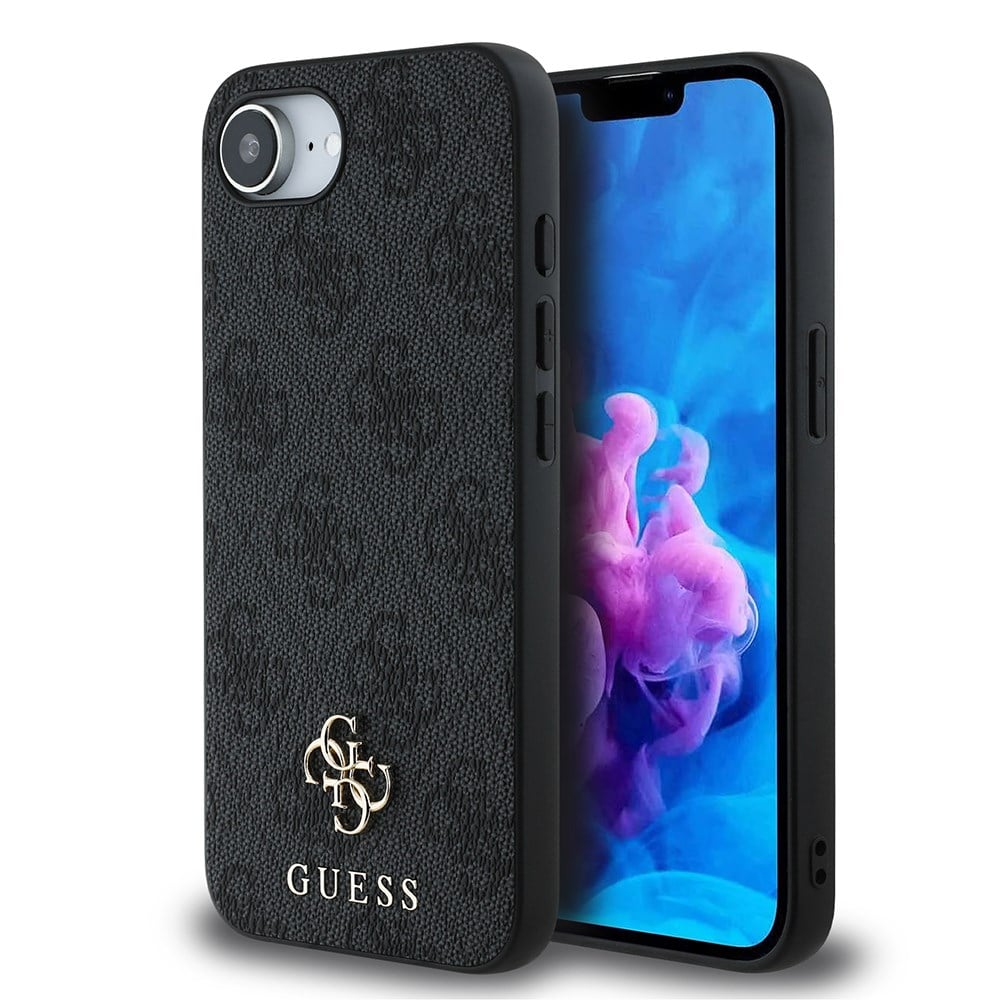 Apple iPhone 17E Kılıf Guess Orjinal Lisanslı M-safe Şarj Özellikli Small 4G Classic Kapak