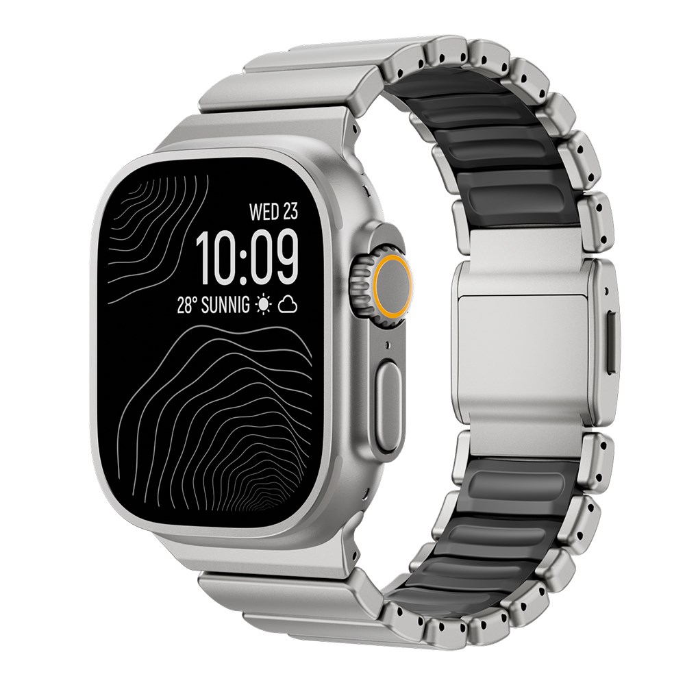 Apple Watch Ultra 49mm Zore KRD-149 Metal Silikon Kordon