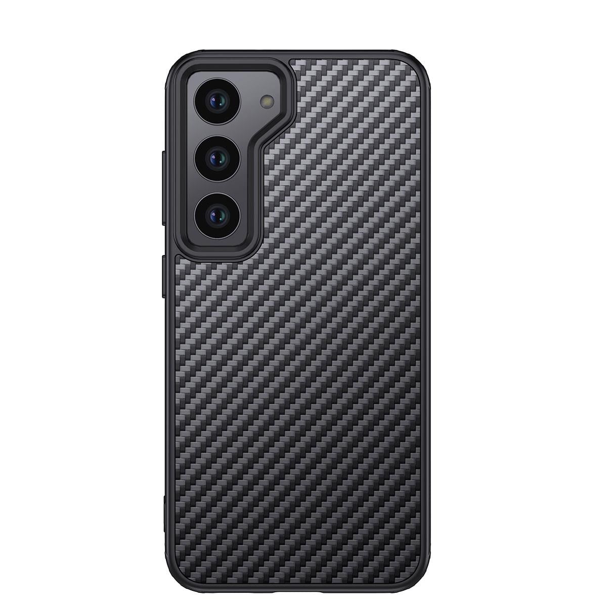 Galaxy S23 Plus Kılıf Aramid Karbon Fiber M-safe Özellikli Wlons Radison Kapak