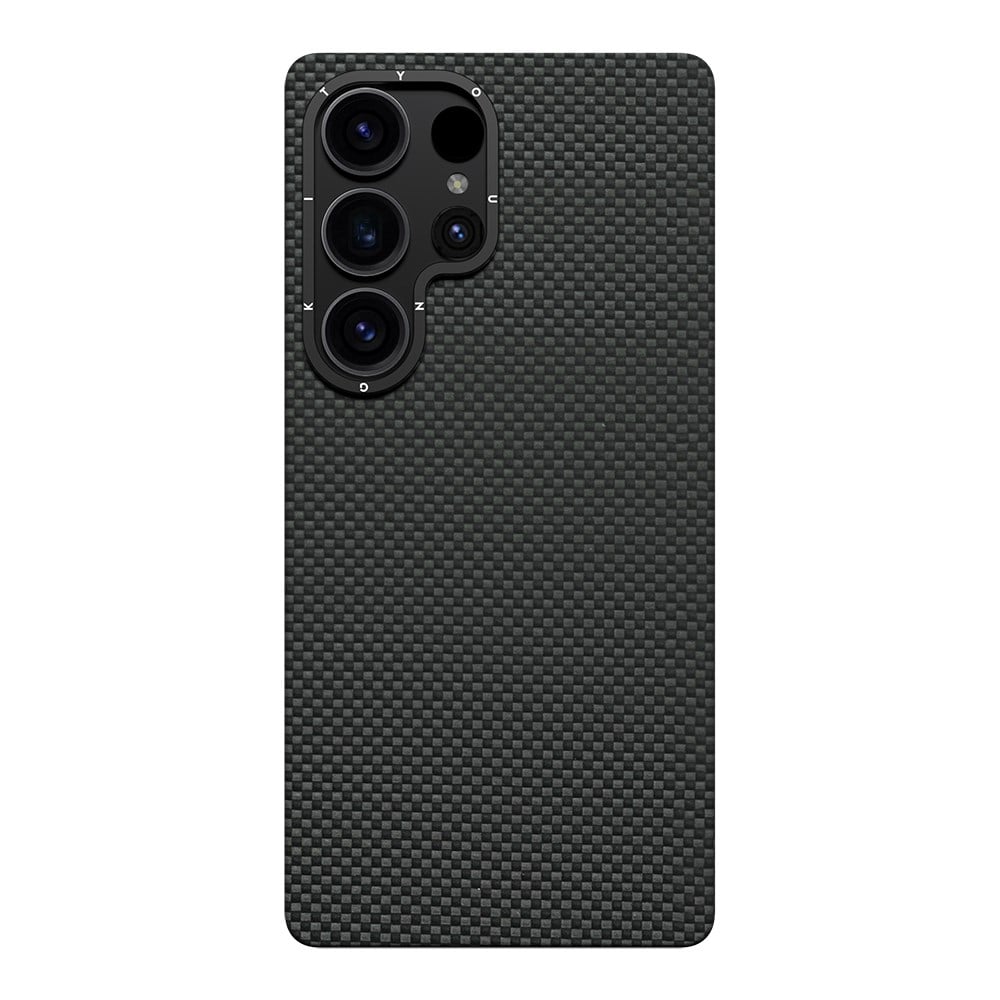 Galaxy S25 Ultra Kılıf M-safe Şarj Özellikli Aramid Fiber Youngkit 1500D Extreme Wing Serisi Kapak