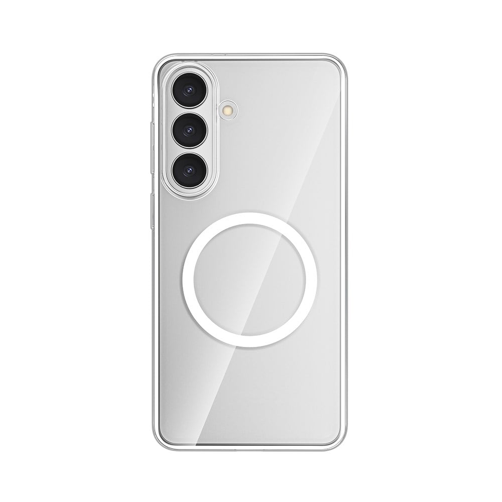 Galaxy S26 Plus Kılıf M-safe Şarj Özellikli Transparan Sert PC Wlons Pita Kapak