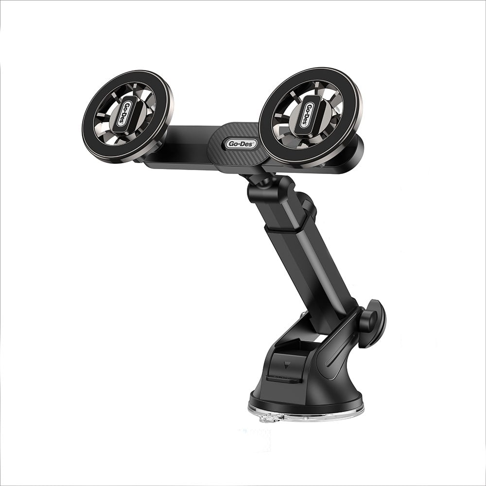 Go Des GD-HD363 360 Derece Dönebilen Uzatılabilir 2in1 Araç Telefon Tutucu