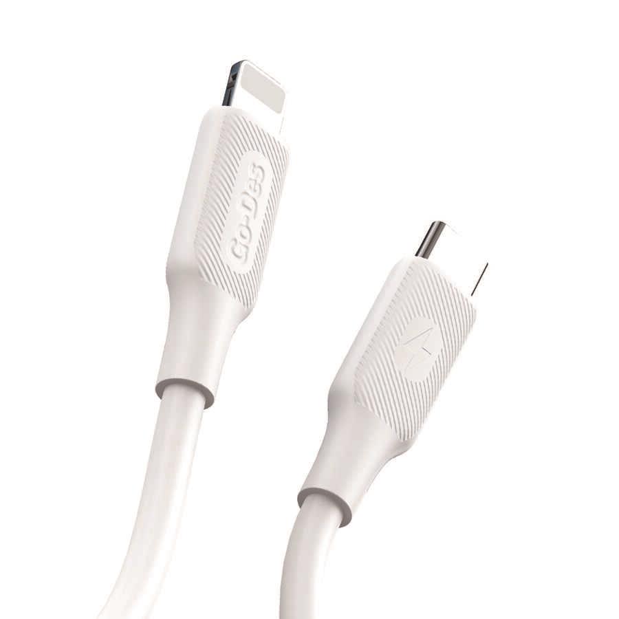 Go Des GD-UC572 Type-C to Lightning PD Hızlı Şarj Kablosu 20W 1 metre