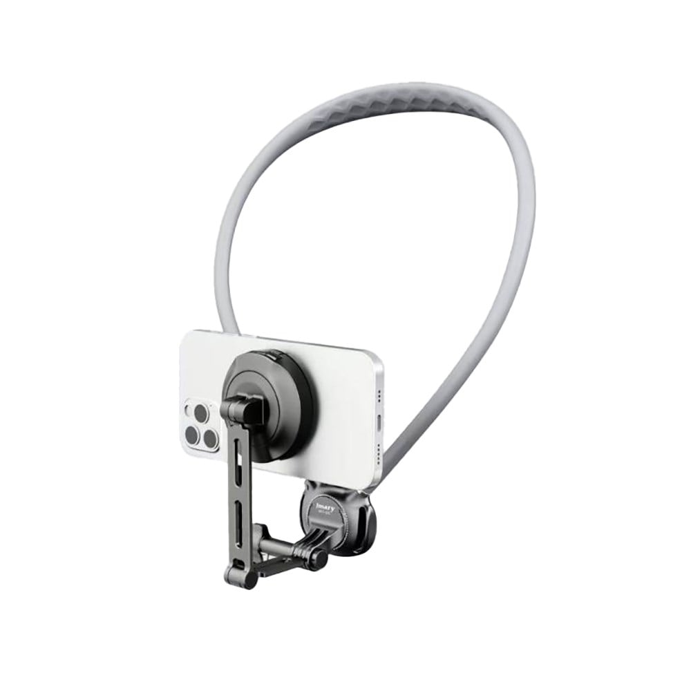 Jmary MG-03 2in1 Eller Serbest Magnetik Boyun Askılı Telefon Tutucu