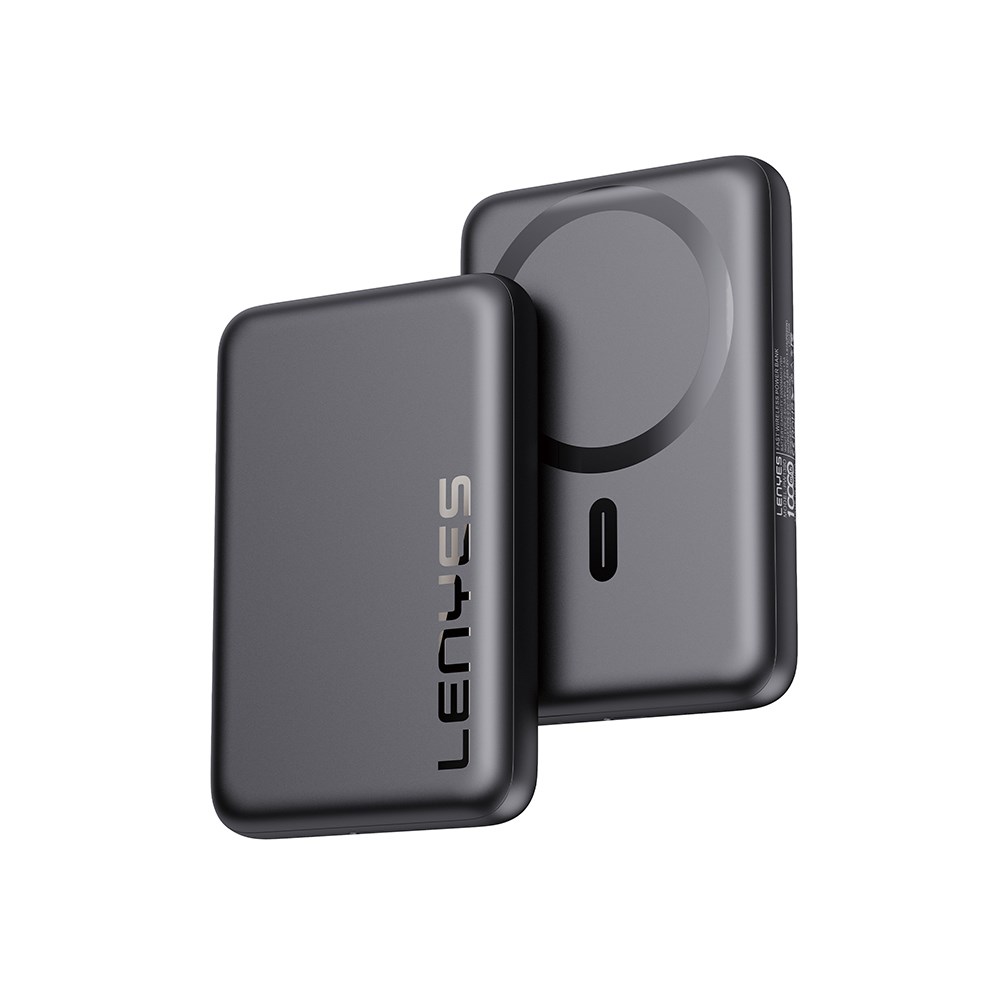 Lenyes PW139D PD 20W Ultra İnce Hızlı Şarj Özellikli Wireless Powerbank 15W 10000mAh
