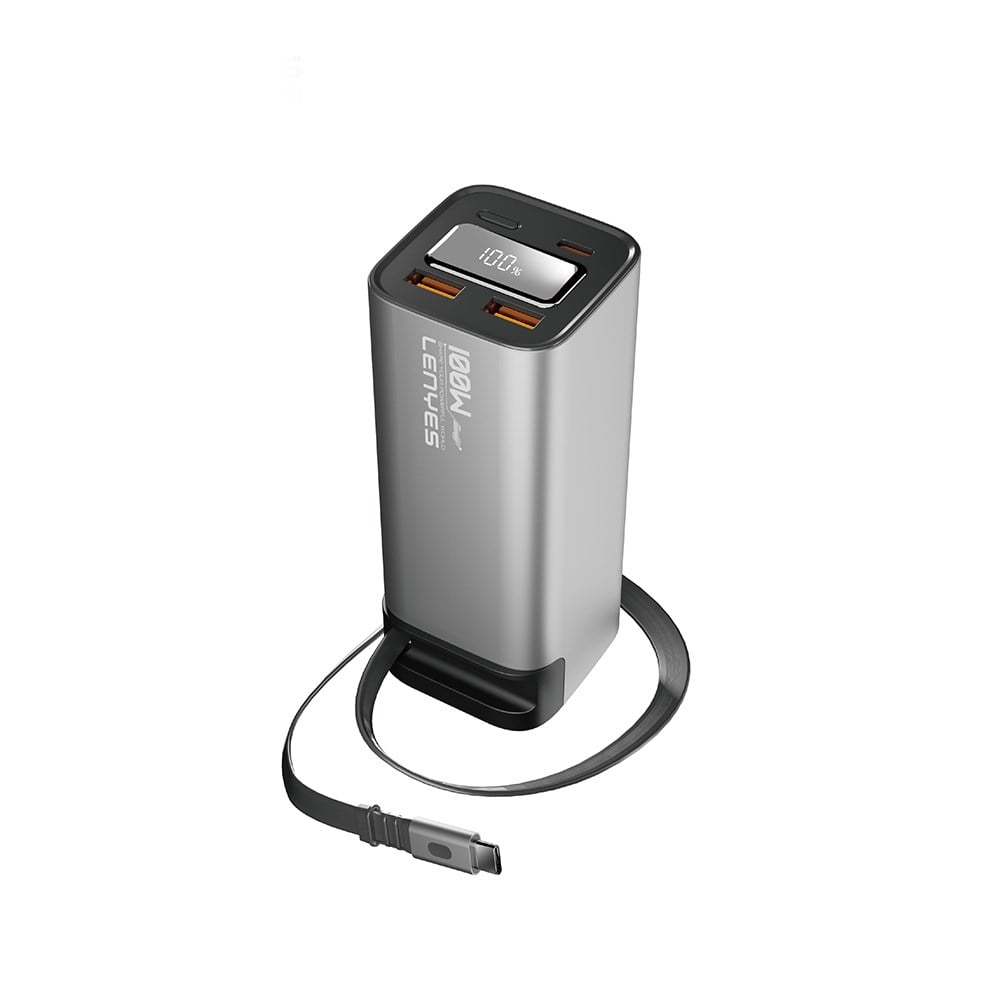 Lenyes PX2001D Hızlı Şarj Özellikli Dijital LED Göstergeli Taşınabilir Powerbank 100W 20000mAh