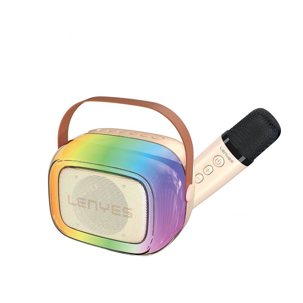 Lenyes S228 RGB Işıklı Askılı Mikrofonlu Bluetooth Speaker Hoparlör v5.3
