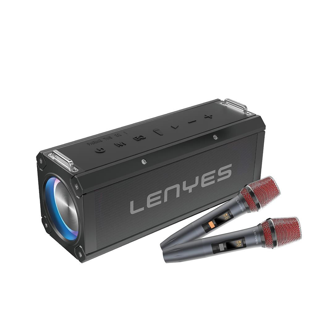 Lenyes S828 RGB Led Işıklı TWS Bluetooth Speaker Hoparlör v5.0