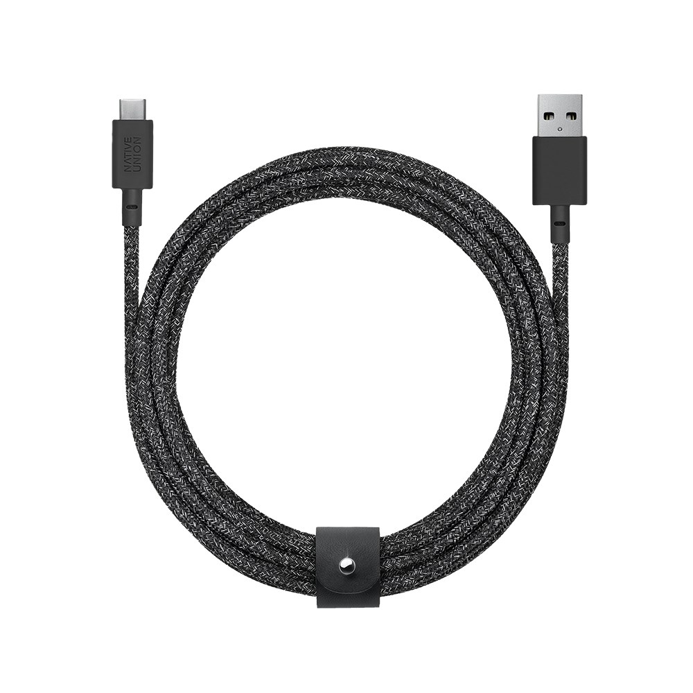 Native Union Belt Serisi USB-A to Type-C Şarj Kablosu 3M