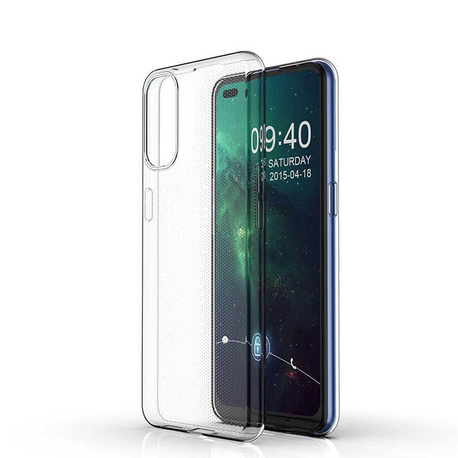 Oppo Reno 4 Kılıf Zore Süper Silikon Kapak