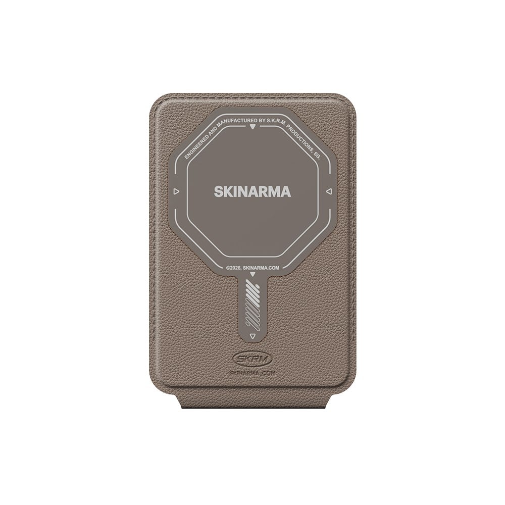 Skinarma Axis Serisi Foldable Stand Özellikli Deri Tasarımlı Kartlık