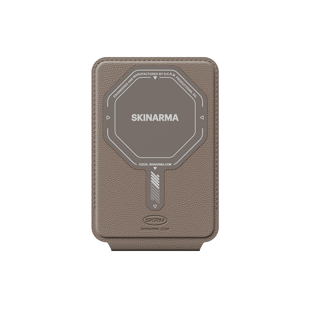Skinarma Axis Serisi Foldable Stand Özellikli Deri Tasarımlı Kartlık