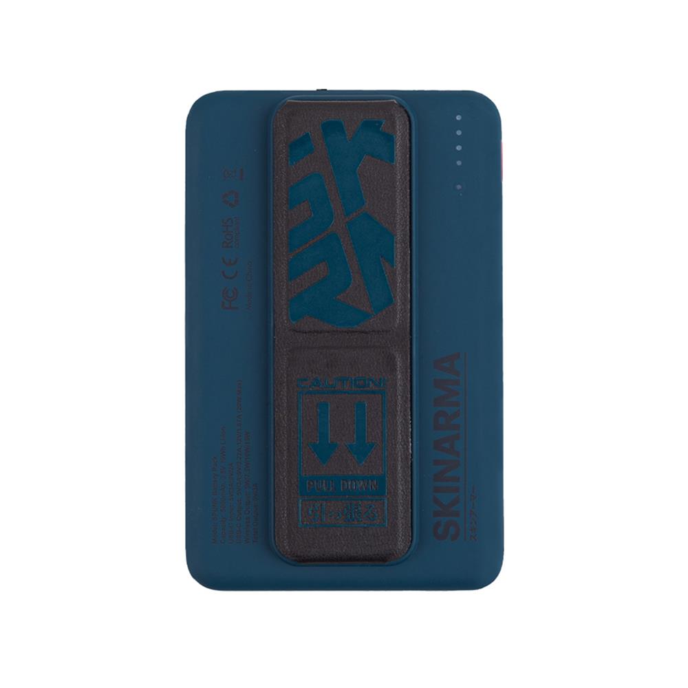 SkinArma Spunk Taşınabilir Wireless Şarj ve PD Hızlı Şarj Özellikli Powerbank 15W 5000mAh