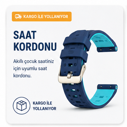 Teqsma S25 UZ Akıllı Çocuk Saati Kordonu