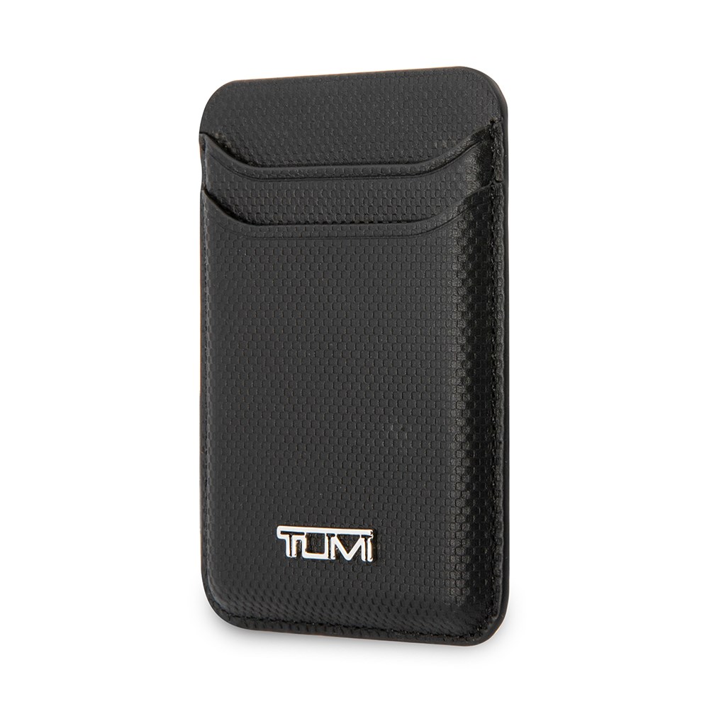 Tumi Orjinal Lisanslı 2 Hazneli Metal Logolu Deri Magnetik Kartlık