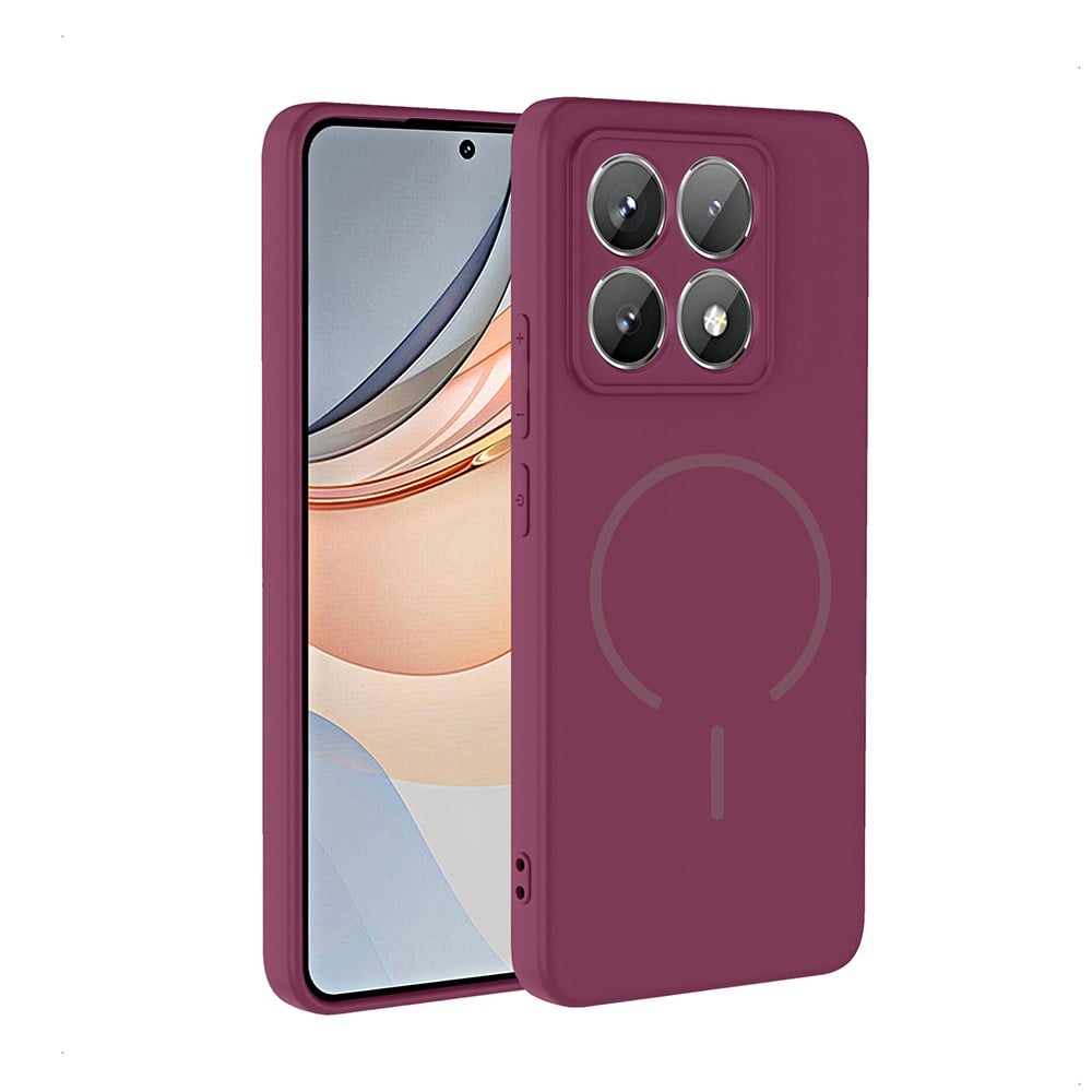 Xiaomi 14T Pro Kılıf M-safe Şarj Özellikli Zore Meta Kapak