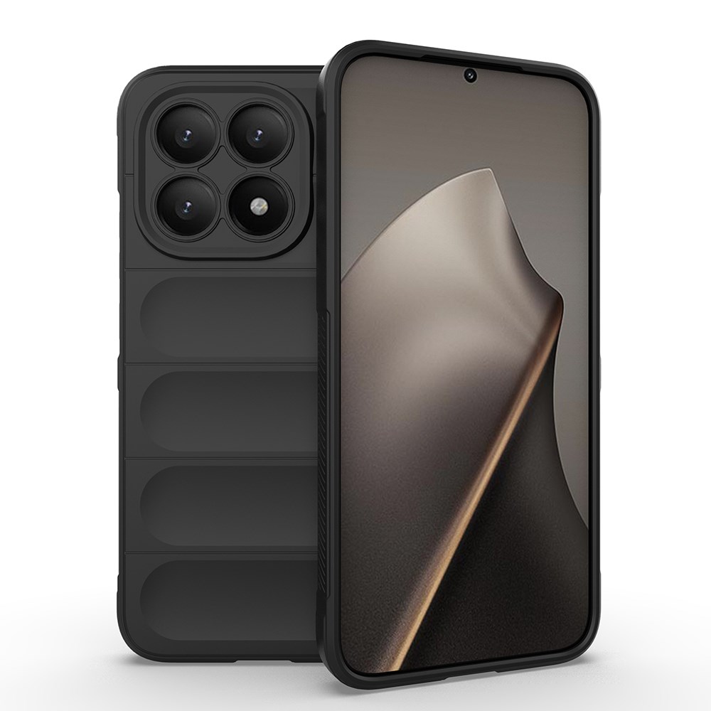 Xiaomi 15T Kılıf Esnek TPU Oyuklu Arka Yüzey Tasarımlı Zore Etnik Silikon Kapak