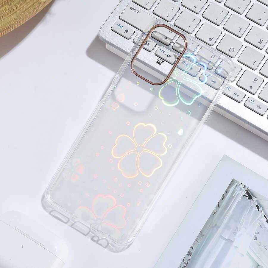 Xiaomi Poco M5S Kılıf Zore Sidney Desenli Sert Kapak
