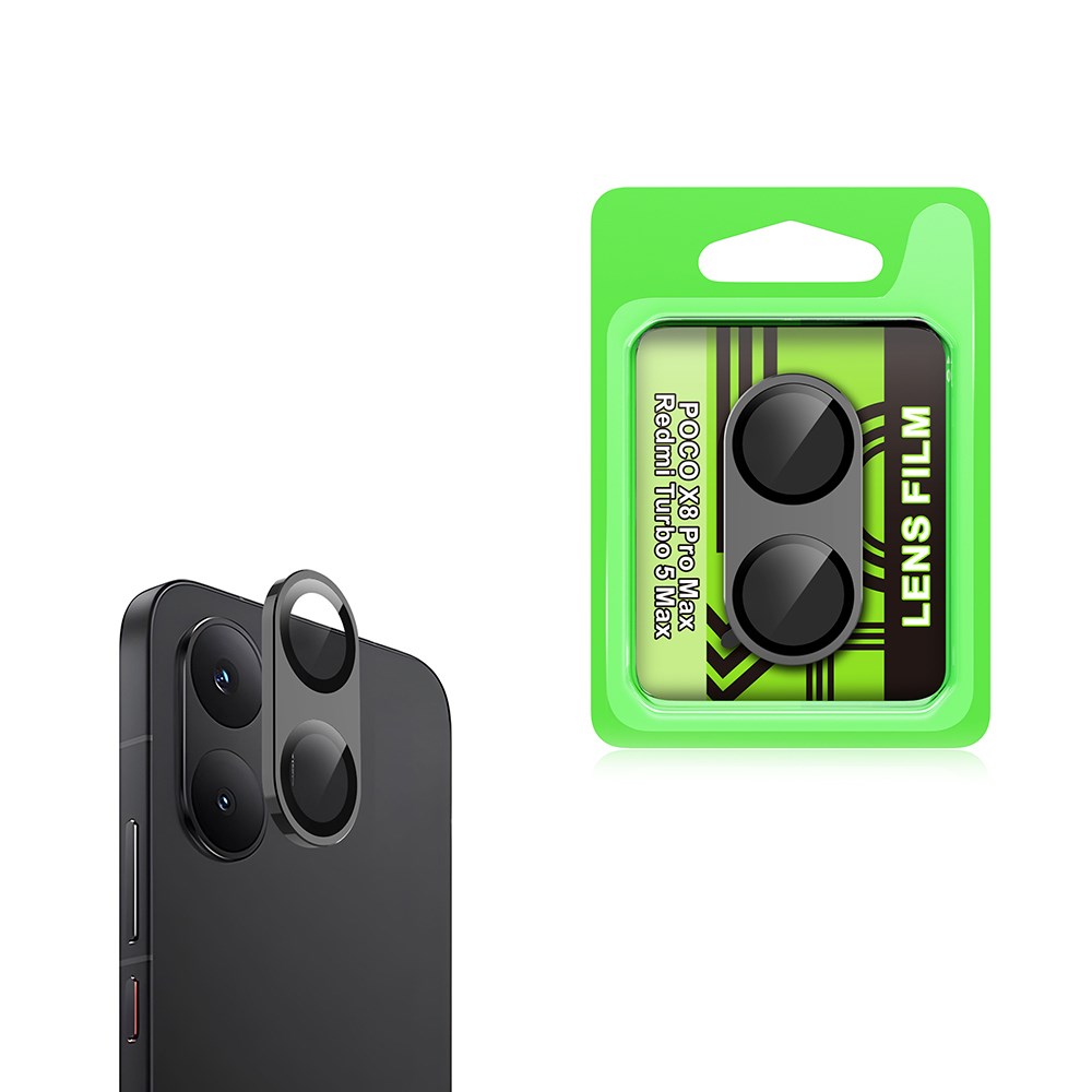 Xiaomi Poco X8 Pro Max Zore CL-07 Kamera Lens Koruyucu