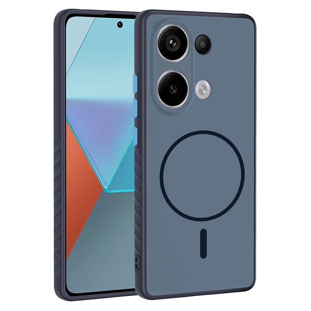 Xiaomi Redmi Note 13 Pro 4G Kılıf M-safe Şarj Özellikli Zore Tea Kapak